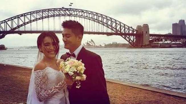 Ayu Ting Ting dan Raffi Ahmad. [Instagram]