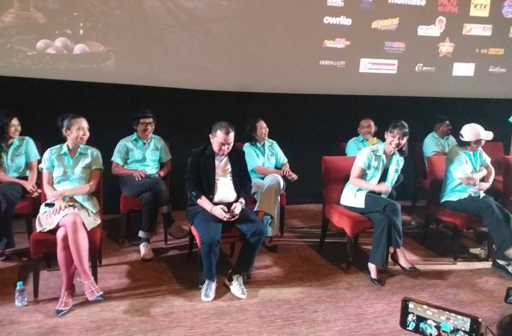 Para Pemain Film 'Rambut Sewu: Satu Langkah Getih'. (mia)