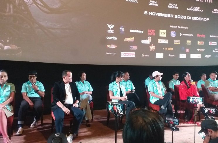 Para Pemain Film 'Rambut Sewu: Satu Langkah Getih'. (mia)