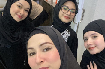 Cantik Pakai Hijab, Rebecca Klopper Belajar Ngaji ke Ummu Salim Bin Hafidz
