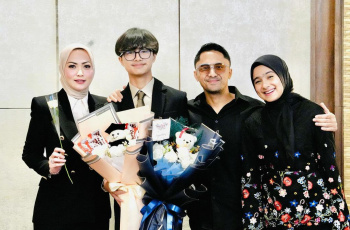 Bintang Pratama Putra Hengky Kurniawan Wisuda SMP, Christy Jusung dan Sonya Fatmala Ikut Hadir