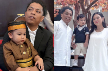 Gemas Banget, Begini Tingkah Lucu Naka Anak Arie Kriting saat Diajak Kondangan