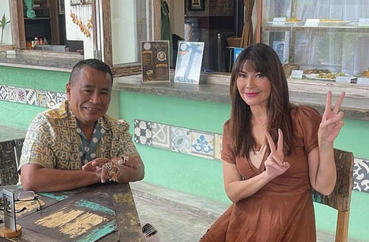 Hotman Paris bersama Tamara Bleszynski (Instagram)