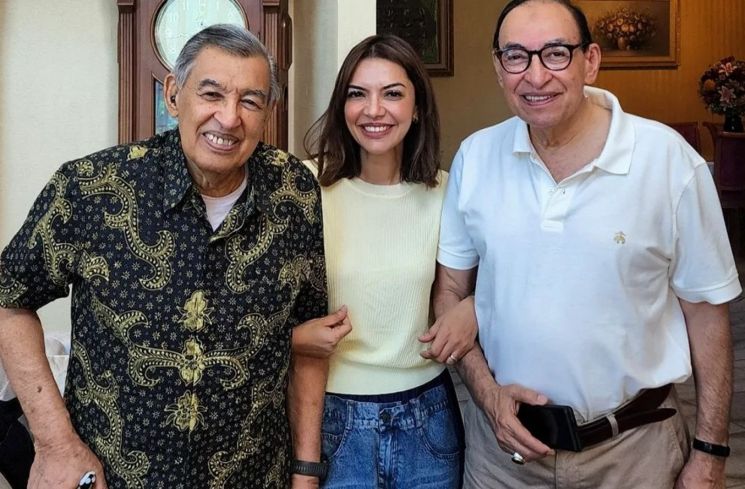 Quraish Shihab bersama anaknya, Najwa Shihab (Instagram)