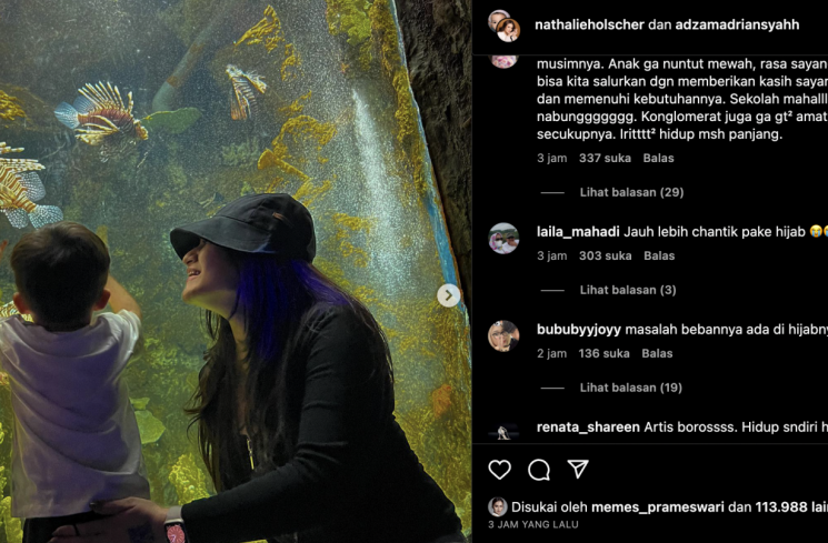 Nathalie dan Adzam
