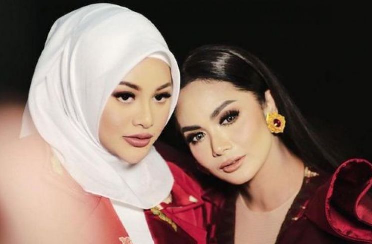 Aurel Hermansyah dan Mimi KD