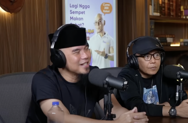 Ahmad Dhani dan Ari Lasso di podcast Deddy Corbuzier