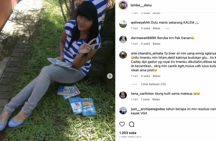 Bella Bonita saat ABG