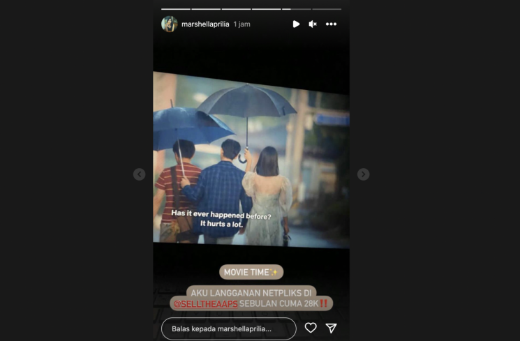 IG Story Marshella Aprilia