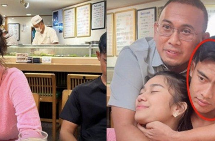 Pratama Arhan dan Azizah Salsha dipeluk Andre Rosiade