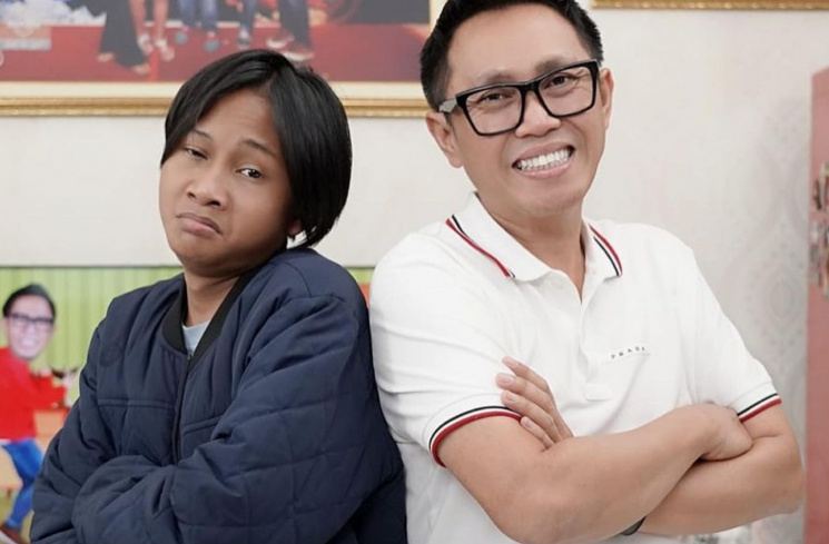 Potret Eko Patrio dan Fajar Sad Boy. (Instagram)