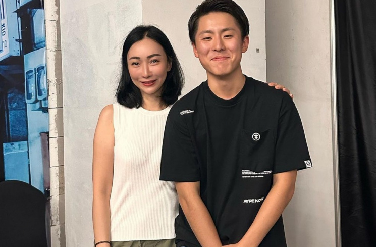 Susana Rahardajo, ibunda Livy Renata bersama Tomo Waseda. (Instagram)