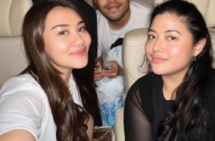 Aaliyah Massaid dan Pinka Hapsari ((instagram))