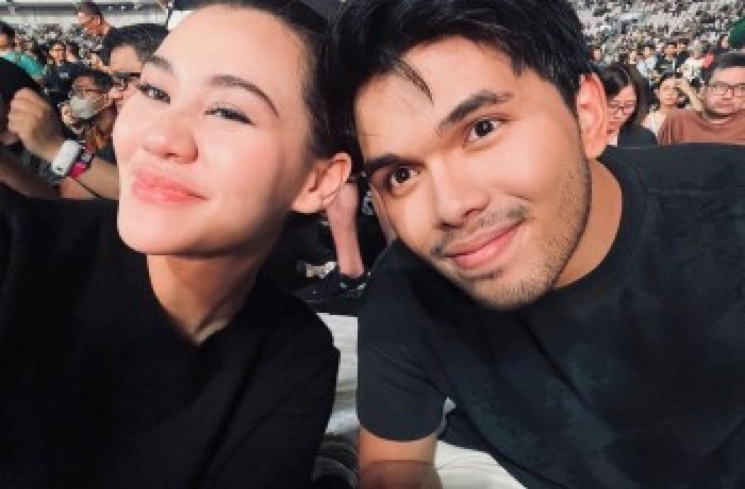 Thariq Halilintar dan Aaliyah Massaid (Instagram/@thariqhalilintar)