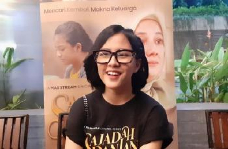Hasyakyla Utami. (MataMata.com/Yuliani)