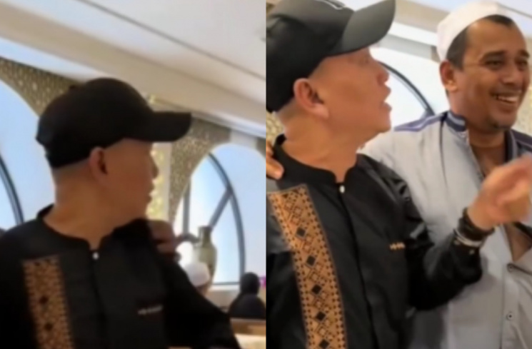 Abdul Rozak ayah Ayu Ting Ting omeli orang Malaysia (Instagram)