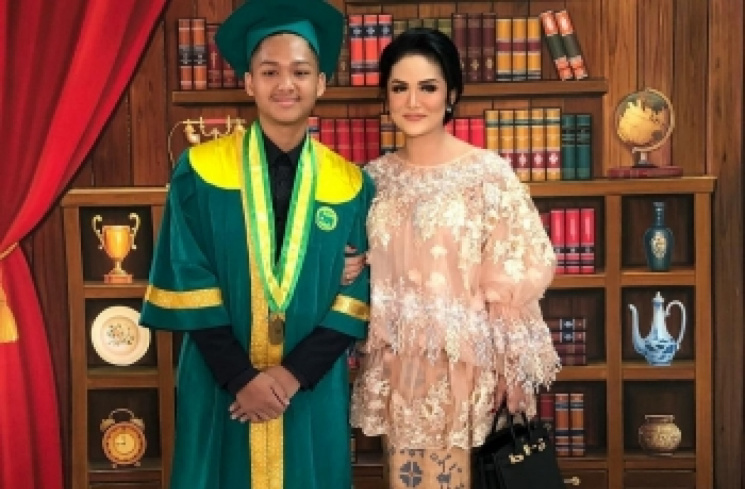 Azriel Hermansyah dan Krisdayanti (Instagram)