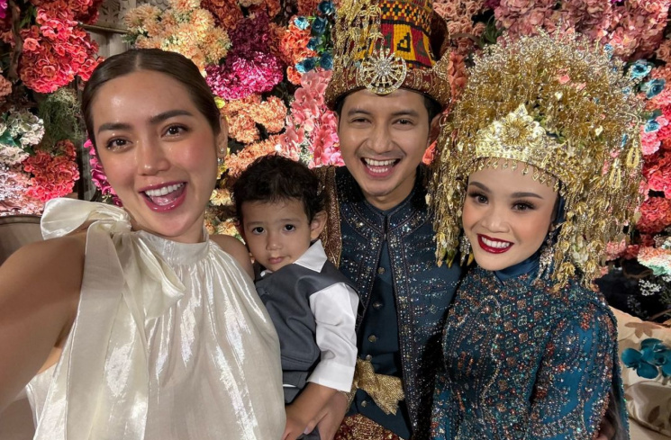 Jessica Iskandar di Pernikahan Chand Kelvin (Instagram)