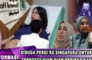 CEK FAKTA: Diduga Liburan Keluarga, Syahnaz Pergi ke Singapur Untuk Periksa Kehamilan?