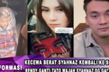 CEK FAKTA: Rendy Kjaernett Kecewa Syahnaz Balik ke Pelukan Suami, Langsung Ubah Wajah Tato di Punggung