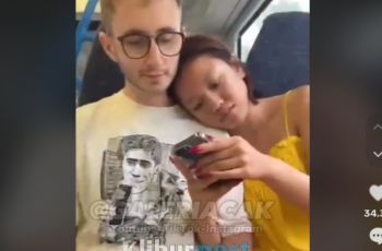 Lolly Nyender Manja ke Pacar Bule, Netizen Beri Nyinyiran Begini: Ini Adalah Gambaran Keseharian Emaknya