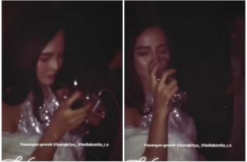 Dituding Jadi Simpanan Pejabat, Video Bella Bonita Mabuk-mabukan di Klub Malam Viral: Begini Kalem?