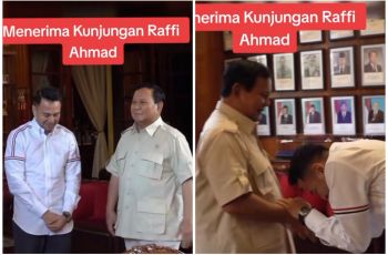 Ketemu Prabowo Subianto, Attitude Raffi Ahmad Jadi Omongan: Kaget Ternyata...