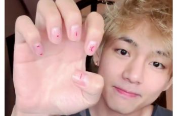 Pamer Hasil Rias Kuku saat Sesi Live, V BTS Pakai Baju Ketek Seharga Motor: Ya Ampun!