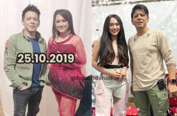 Foto dengan Ariel NOAH Tahun 2019 dan 2023, Beda Muka Happy Asmara Jadi Omongan: Efek Oplas?