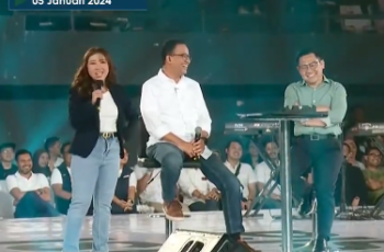 Trending di Twitter! Aksi Roasting Kiky Saputri Sindir AHY, Anies-Cak Imin Ketawa Ngakak