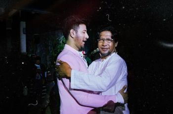 Adzan Ammar Zoni dan Isak Tangis keluarga mengiringi tempat peristirahatan terakhir Ayahanda