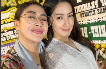 Penampilan Tamara Tyasmara di Acara Tahlilan 7 Harian Dante jadi Gunjingan: Sempet-sempetnya Nyatok Rambut!