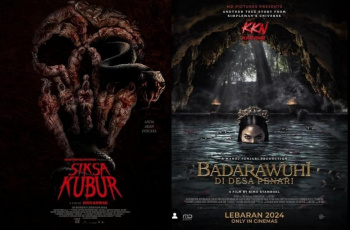 Adu Banyak Jumlah Penonton Film Siksa Kubur dan Badarawuhi di Desa Penari di Hari Pertama Tayang