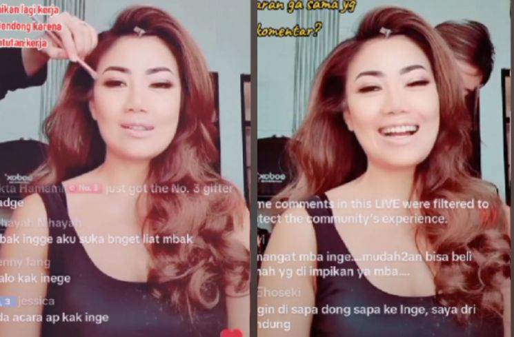 Inge Anugrah. (TikTok)