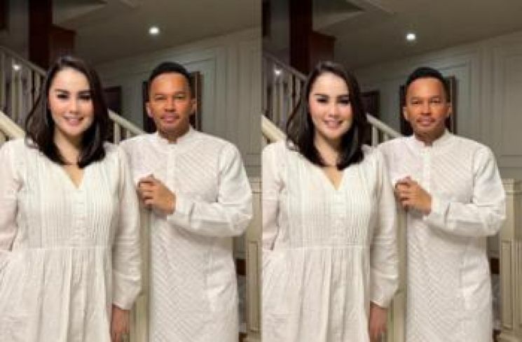 Jennifer Dunn. dan suami, Faisal Harris. (Instagram/harrisfaisal_11)