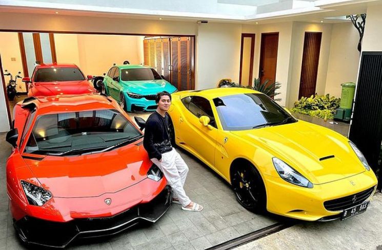 Mobil Rizky Billar. (Instagram)
