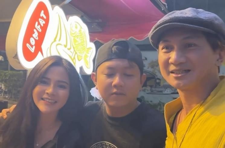 Bella Bonita, Denny Caknan, dan Anji (Instagram/@duniamanji)