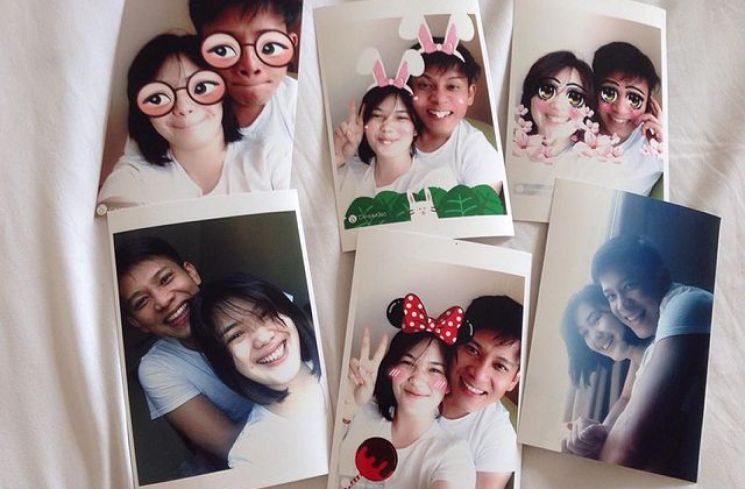 Foto Irma Purba dan Boris Bokir ketika masih pacaran. (instagram/irmapurbas)