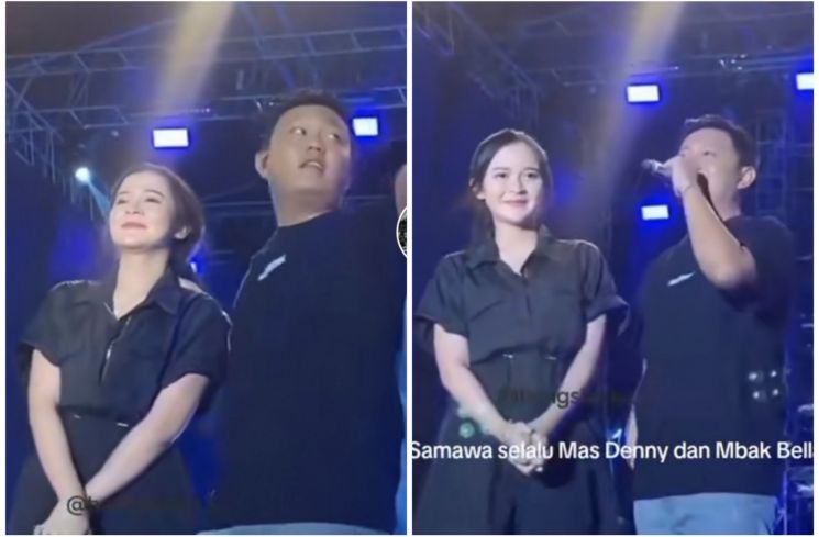 Denny Caknan dan Bella Bonita (TikTok/@bangslamet.s)
