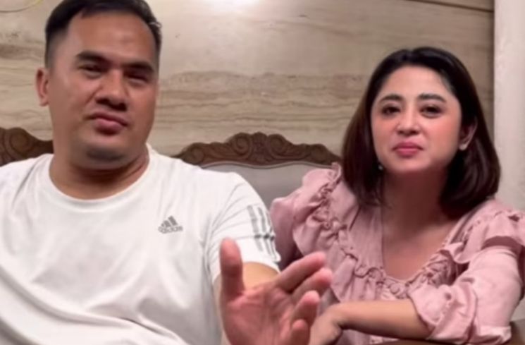 Saipul Jamil dan Dewi Perssik (YouTube/Dewi Perssik)