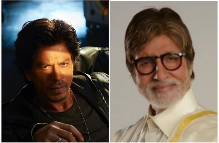 Shah Rukh Khan dan Amitabh Bachchan (Instagram/@imsrk/@amitabhbachchan)