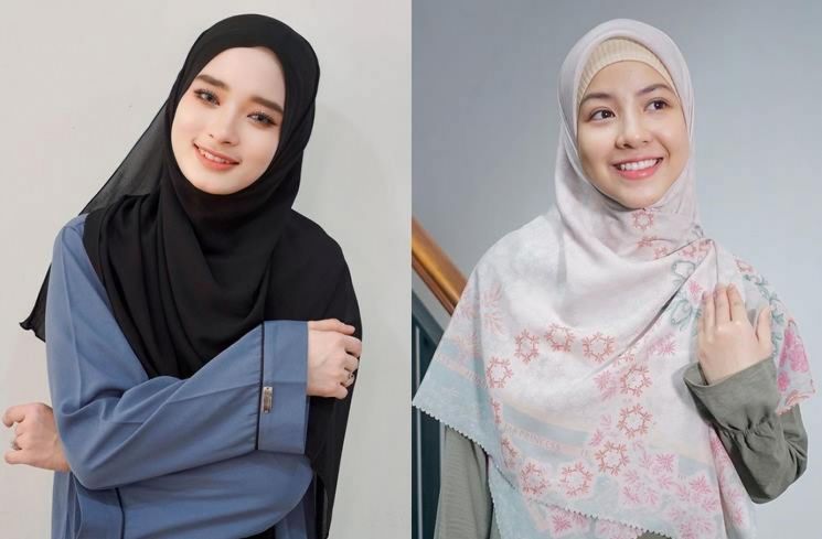 Adu gaya Inara Rusli dan Natasha Rizki (Instagram/@mommy_starla/@natasharizkynew)