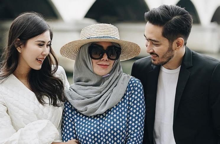 Syahnaz Sadiqah, Amy Qanita, dan Jeje Govinda (Instagram)