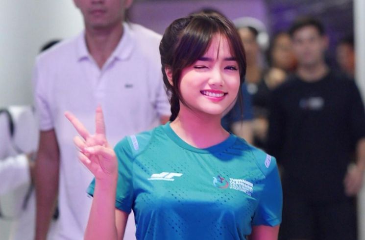 Fuji dalam ajang Turnamen Olahraga Selebriti (Instagram/@fuji_an)