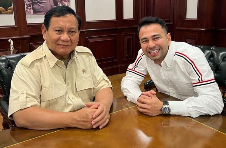 Prabowo dan Raffi Ahmad [Instagram/@raffinagita1717]