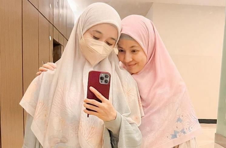 Foto Laudya Cynthia Bella dan Natasha Rizki (Instagram)