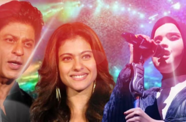 Putri Ariani kolaborasi dengan Kajol dan Shah Rukh Khan (YouTube/Trend 7 Official)