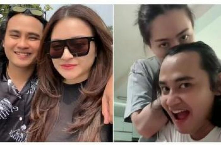 Nathalie Holscher terciduk mesra dengan Yogi Ilham. [TikTok]