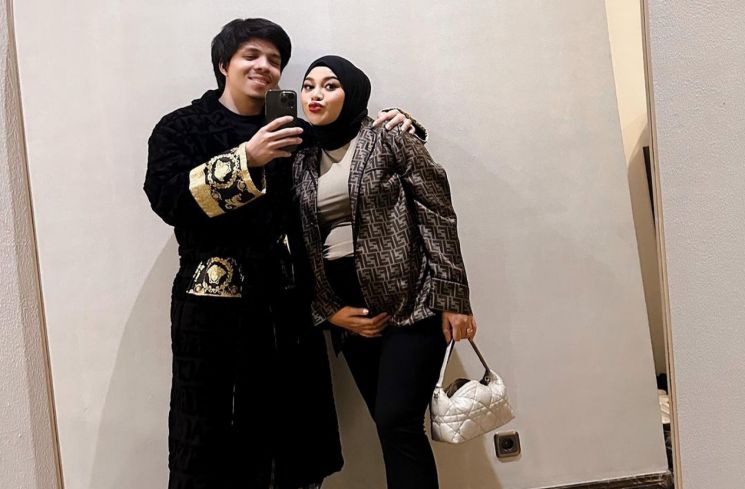 Atta Halilintar dan Aurel Hermansyah (Instagram/@attahalilintar)