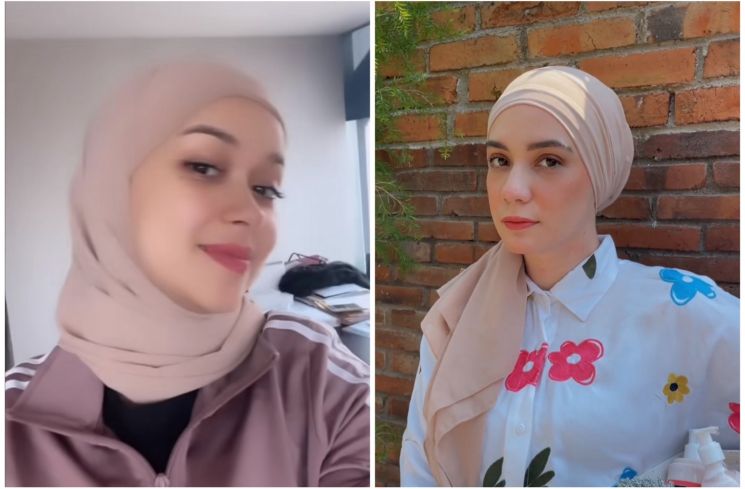Rebecca Klopper dan Putri Anne (kolase TikTok & Instagram)